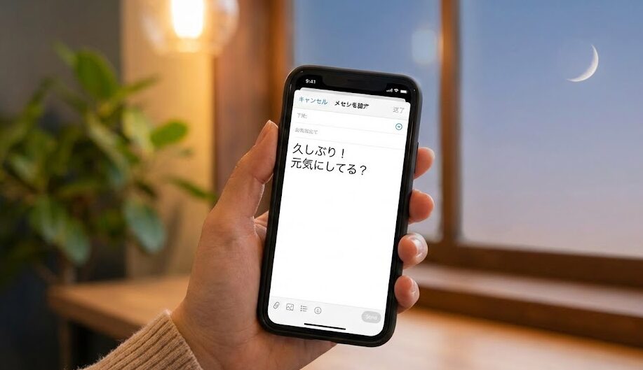 復縁したいけどなんて連絡するのか